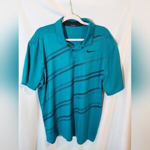 Nike Men's Aqua Golf Polo Shirt